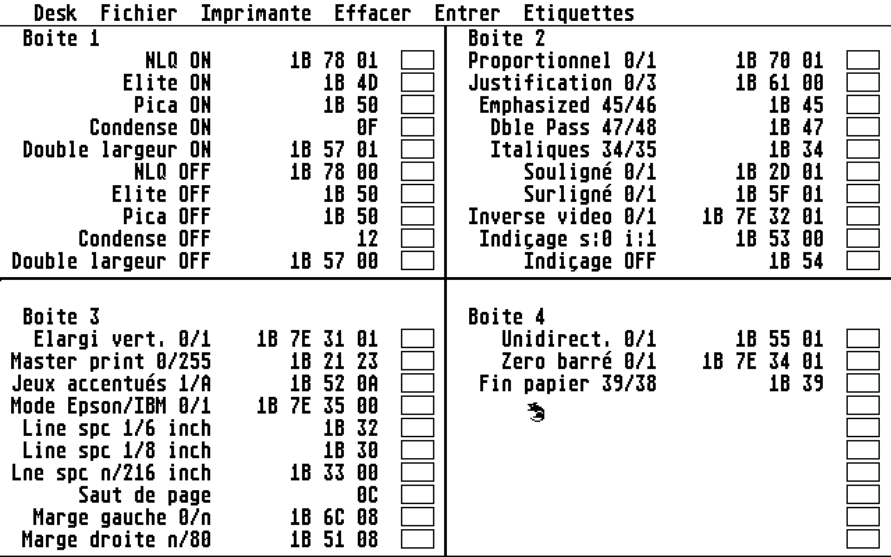 Gutemberg atari screenshot